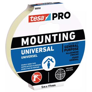 Cinta Doble Contacto Universal Pro 19mm X 5mts Tesa